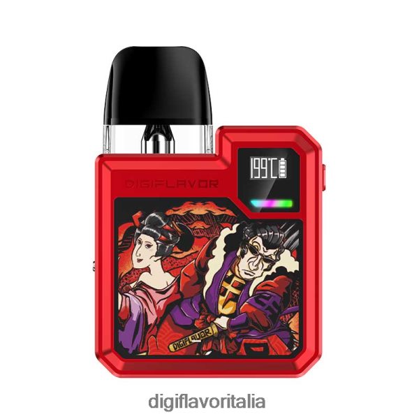 Digiflavor Geekvape Disposable - Digiflavor Digi-Q kit cialda V0LH4450 rosso samurai