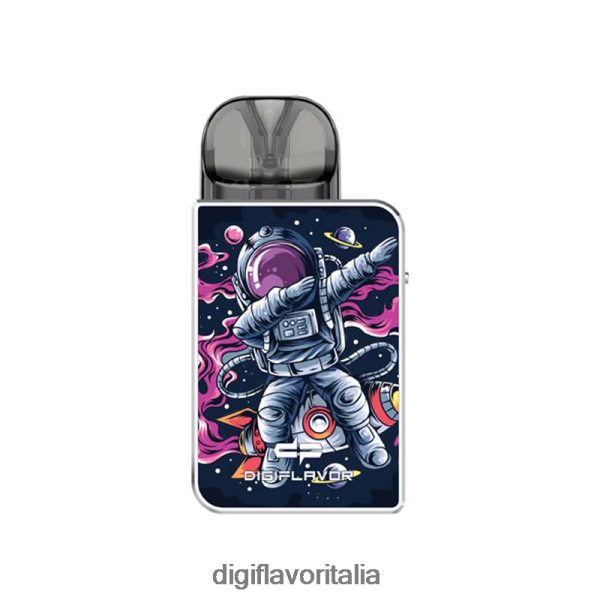 Geekvape Digiflavor Review - Digiflavor U kit cialda V0LH4459 argento della banda spaziale